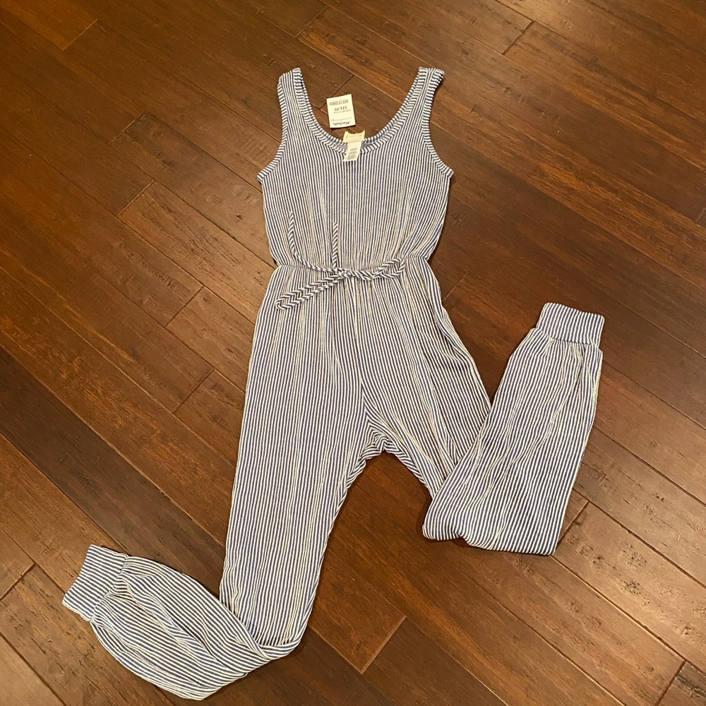 NWT - Blue and white striped Jumper